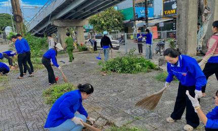 Một buổi ra quân của xã Đoàn An Minh